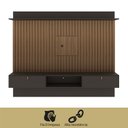 Ver imagem 3 de Painel para TV até 70 Polegadas 2 Portas 1 Nicho Ômega Yescasa