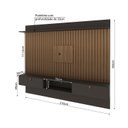 Ver imagem 4 de Painel para TV até 70 Polegadas 2 Portas 1 Nicho Ômega Yescasa