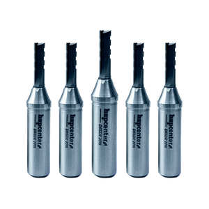 Kit 5x Fresa Router Cnc Corte Ø6xac20mmxhø12,7mm X 3 Cortes