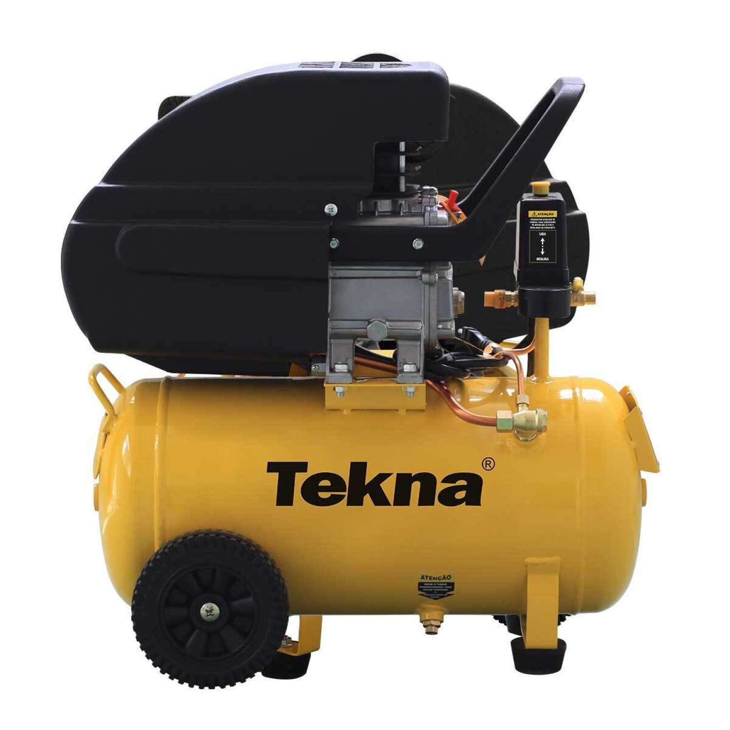 Compressor de Ar Cp8525-1c 127v/60hz 24l 2,5hp Max Pressão Máxima 8 Bar Tekna - 2