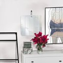 Ver imagem 2 de Espelho Decorativo Aramado Wire Stick Preto 50x50 cm