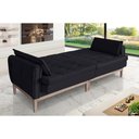 Ver imagem 1 de Sofá Cama Rivieira 2.50m - Preto