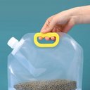 Ver imagem 7 de Kit 5 Sacos para Armazenar Alimentos com tampa dispenser