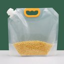 Ver mais imagens de Kit 5 Sacos para Armazenar Alimentos com tampa dispenser