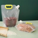 Ver imagem 3 de Kit 5 Sacos para Armazenar Alimentos com tampa dispenser