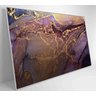 Quadro abstrato com pintura dourada Decor&Quadros ABS046 60x40 cm Adesivo fotográfico - 6