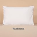 Ver imagem 6 de Kit 2 Fronhas Linea 50cm X 70cm Micropercal 200 Fios - Rose