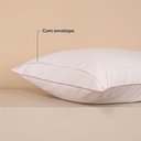 Ver imagem 3 de Kit 2 Fronhas Linea 50cm X 70cm Micropercal 200 Fios - Rose