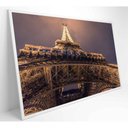 Ver imagem 7 de Quadro Torre Eiffel Iluminada 120x80 Cm Adesivo Fotográfico