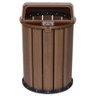 Lixeira Ibiara 70cm Marrom (orgânico) - 94l - 1
