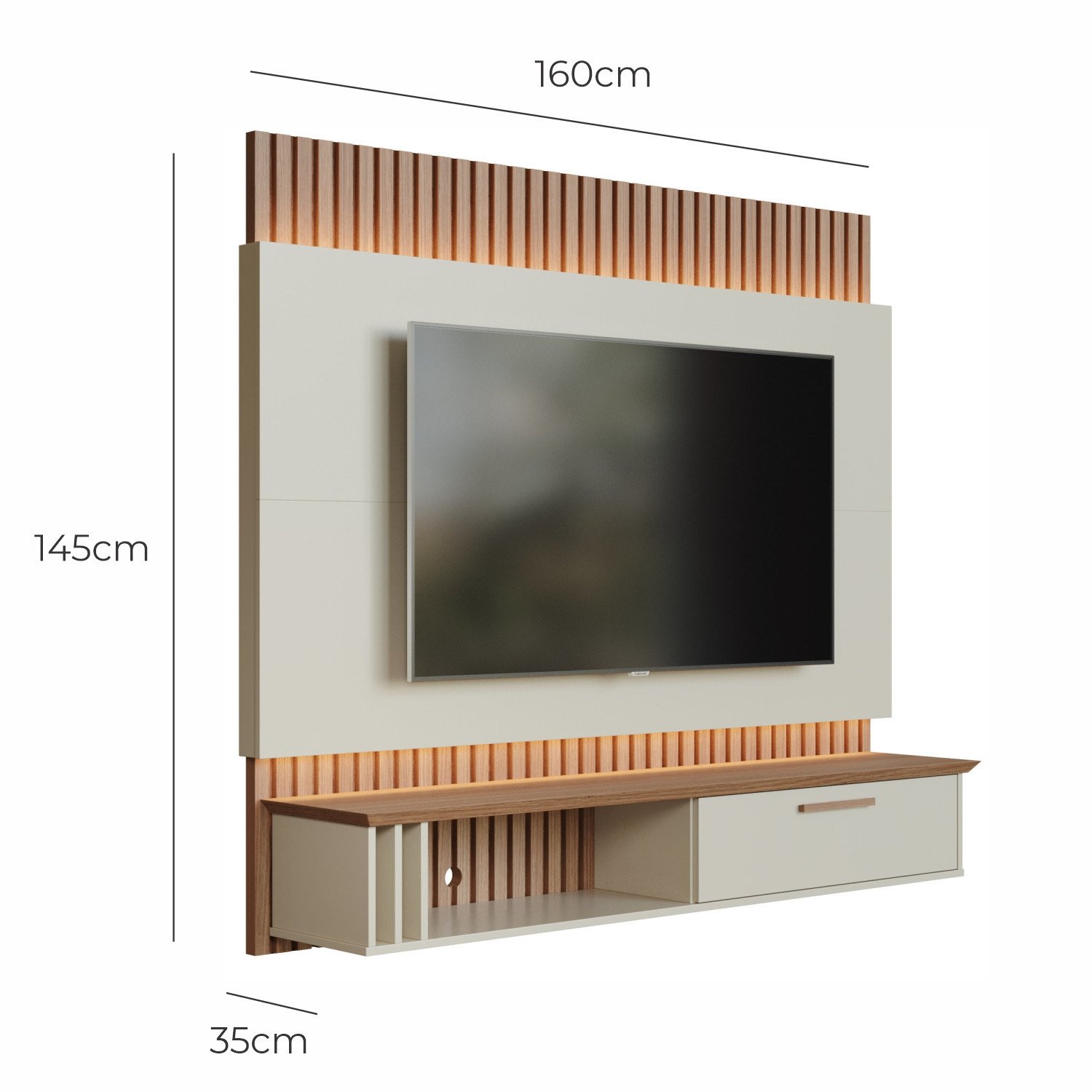 Painel de TV Até 65 Pol. Nali Babus - 3