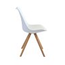 Kit 4 Cadeiras Madeira Maciça/Polipropileno Luísa - 6