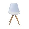 Kit 4 Cadeiras Madeira Maciça/Polipropileno Luísa - 5