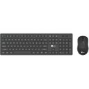 Ver imagem 1 de Kit Teclado e Mouse Lecoo Kw201 sem Fio Preto