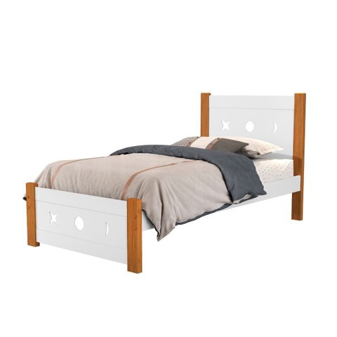 Cama Solteiro Infantil Resistente Sol Basoto Brasil