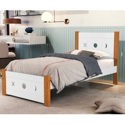 Cama Solteiro Infantil Resistente Sol Basoto Brasil - 2