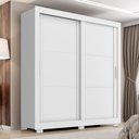 Ver imagem 1 de Guarda Roupa Casal 2 Portas 4 Gavetas Titanium