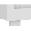 Ver imagem 6 de Guarda Roupa Casal Titanium 2 Portas de Correr 4 Gavetas Branco/Absoluto