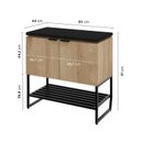 Ver imagem 6 de Gabinete para Banheiro com Cuba e Espelheira Concept CabeCasa MadeiraOriginals