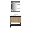 Ver imagem 3 de Gabinete para Banheiro com Cuba e Espelheira Concept CabeCasa MadeiraOriginals