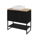 Ver imagem 5 de Gabinete para Banheiro com Cuba e Espelheira Concept CabeCasa MadeiraOriginals