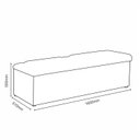 Ver imagem 4 de Calçadeira Recamier 160cm Lotus Cinza