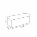 Ver imagem 4 de Calçadeira Recamier 90cm Lotus Cinza