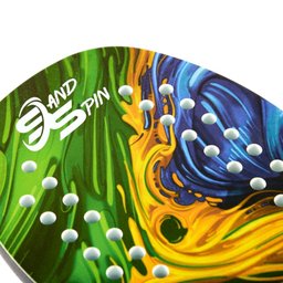 Raquete Beach Tennis Brazilian Flag Full Carbon + Raqueteira - 7