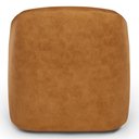 Ver imagem 2 de Sofá 2 Lugares 170cm com Poltrona Giratória Orgânica Heidy F04 Couríssimo Whisky - Lyam Decor