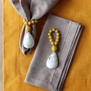 Ver imagem 5 de Kit Jogo Americano 8 Lugares Mesa Posta Cor Mostarda 52x36cm