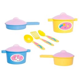Joguinho de Panelas Infantil - Unika - 7 peças - Samba Toys - 2
