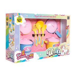 Joguinho de Panelas Infantil - Unika - 7 peças - Samba Toys - 1