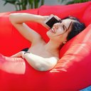 Ver imagem 2 de Sofá Puff Air Bag Inflável para Camping Vg+
