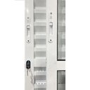 Ver imagem 7 de Porta Balcão de Alumínio 3 Folhas 210 x 120cm com Fechadura Linha 25 Esquadrias Bergamo