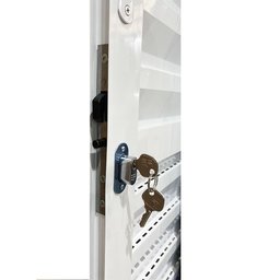 Porta Balcão de Alumínio 3 Folhas 210 x 150cm com Fechadura Linha 25 Esquadrias Bergamo - 8