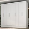 Guarda Roupa Casal 100% MDF 8 Portas 4 Gavetas Jatobá Yescasa - 1