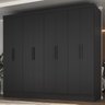 Guarda Roupa Casal 100% MDF 8 Portas 4 Gavetas Jatobá Yescasa - 1