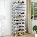 Ver imagem 2 de Sapateira Vertical com 9 Prateleiras Organizador para até 27 Pares de Sapatos