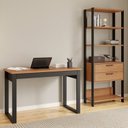 Ver imagem 5 de Mesa Industrial para Escritório 1 Gaveta Grande 100% MDF