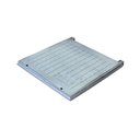 Ver imagem 1 de Tampa Tampão Chão de Alumínio Quadrado Articulado 20x20cm