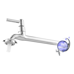 Torneira Tanque Jardim Coz. Parede Metal com Bico 1159 C-72 Del Metais