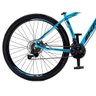 Bicicleta Aro 29 Krw Alumínio 21 Vel Freio a Disco Suspensão Dianteira S3 17 Azul-preto - 5