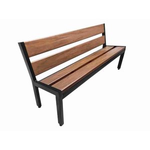 Banco Steel Prime com Encosto - 1,50m