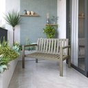 Ver imagem 1 de Banco de Jardim 2 Lugares Madeira Maciça Yescasa Nogueira