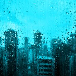 Película Adesiva Uv Profissional Refletiva Preto e Azul Espelhado 50x500cm - 6