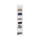 Ver imagem 1 de Closet Modulado Sem Portas com Prateleiras 35 cm MDF Lotus Belmax:Branco