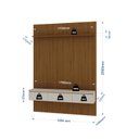 Ver imagem 3 de Rack com Painel Ripado Para TV até 55 Polegadas 2 Gavetas Prateleira MDF Vik