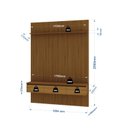 Ver imagem 3 de Painel Ripado para TV até 55 Polegadas 2 Gavetas 1 Porta MDF Vik