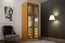 Ver imagem 4 de Guarda Roupa Modulado 2 Portas Reflecta Orion - Leifer Cinamomo