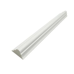 Rodameio de Poliestireno Frisado 3,5cm x 2,40m Rende 2,40 Metros Casa Grassi - 3
